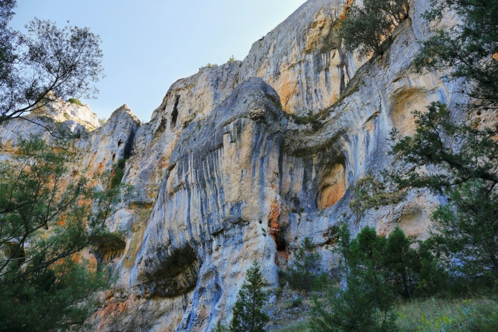Canyons of the Lobos River in Soria province, Spain